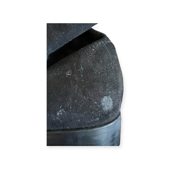 Unisa high boots black heel Size 7.5 heel length 1.5" shaft 18" thank you - Picture 4 of 7